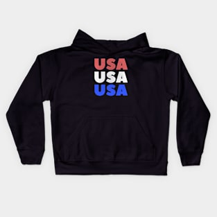 USA 4th July Independence Day T-Shirt Kids Hoodie